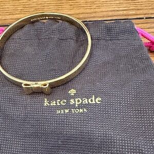 Kate Spade Gold Bow Accent Bracelet